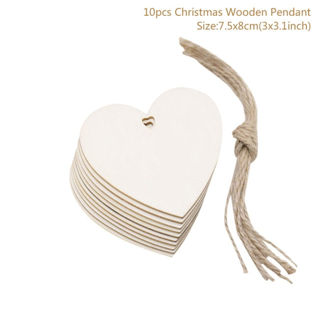 Wooden Christmas Ornaments